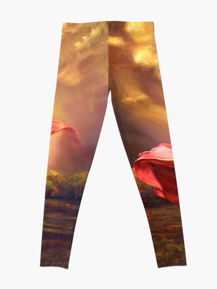 Alternate view of Red Shawl II Leggings
