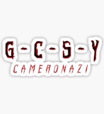 God Can't Save You (GCSY) - Cameronazi Sticker