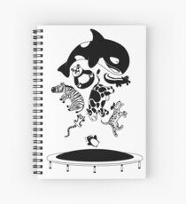 Bouncing Animals Spiral Notebook