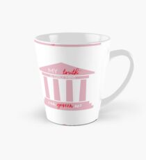 Taza cónica Mi verdad y solo la mía puede gobernarme