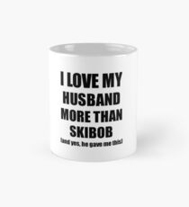 Skibob Wife Funny Valentine Gift Idea For My Spouse Lover From Husband Mug
