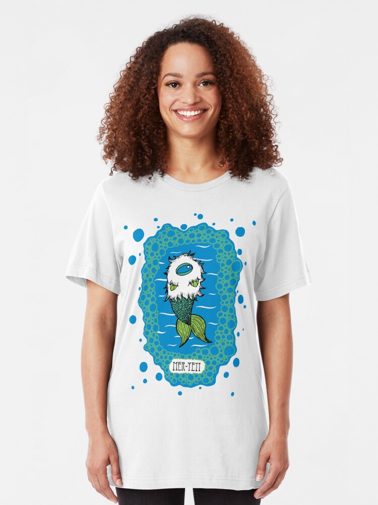 Alternate view of The Mer-Yeti Slim Fit T-Shirt