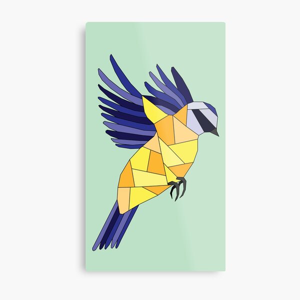British Birds - Blue Tit Metal Print