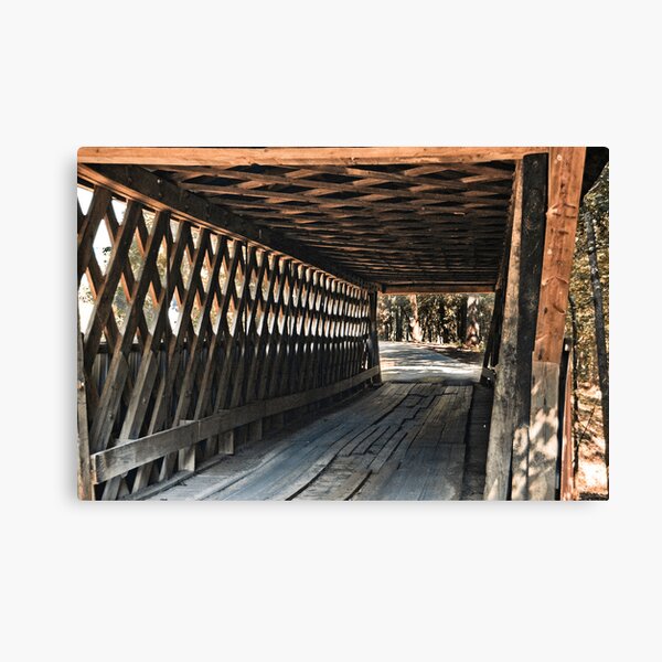 Easley Covered Bridge Canvas Print