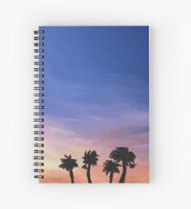Cuaderno de espiral Sunset Trees