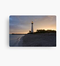 Cape Florida Lighthouse Canvas Print