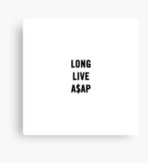 LONG.LIVE.A$AP Canvas Print