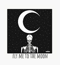 Lámina fotográfica Fly me to the moon
