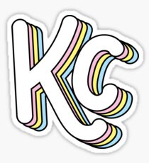 Retro KC (Pastel) Sticker