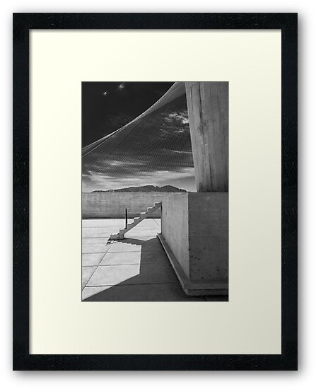 Le Corbusier’s Unité d/'habitation Illustrated Art Print Brutalist Architecture.