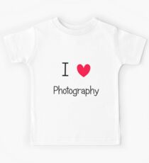 I ♥ Photography Kids Tee