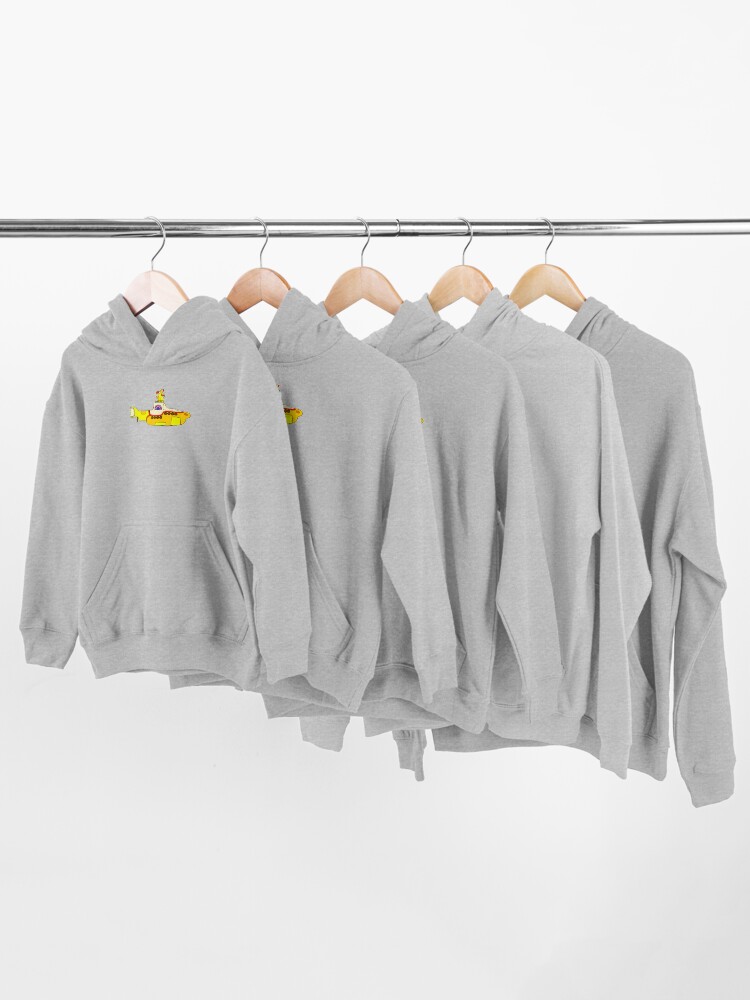 Alternate view of Yellow Submarine Kids Pullover Hoodie