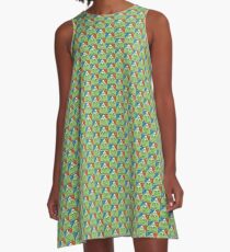 Bicycle Day T-shirt - 1943 Vintage (Albert Hofmann LSD) A-Line Dress