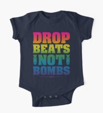 Drop Beats nicht Bomben Baby Body Kurzarm