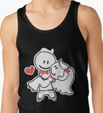 Valentine's day sweet couple. Men's Tank Top