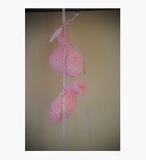 baby booties Photographic Print