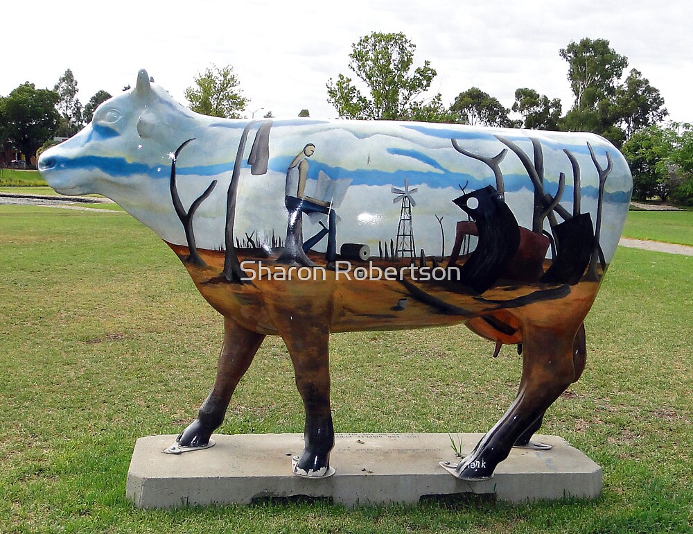 "Shepparton Cows 28" by Sharon Robertson | Redbubble