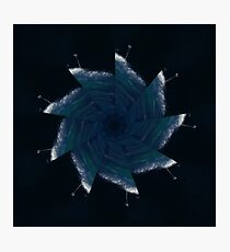 WDVMM - 0482 - Marshland Mandala Photographic Print