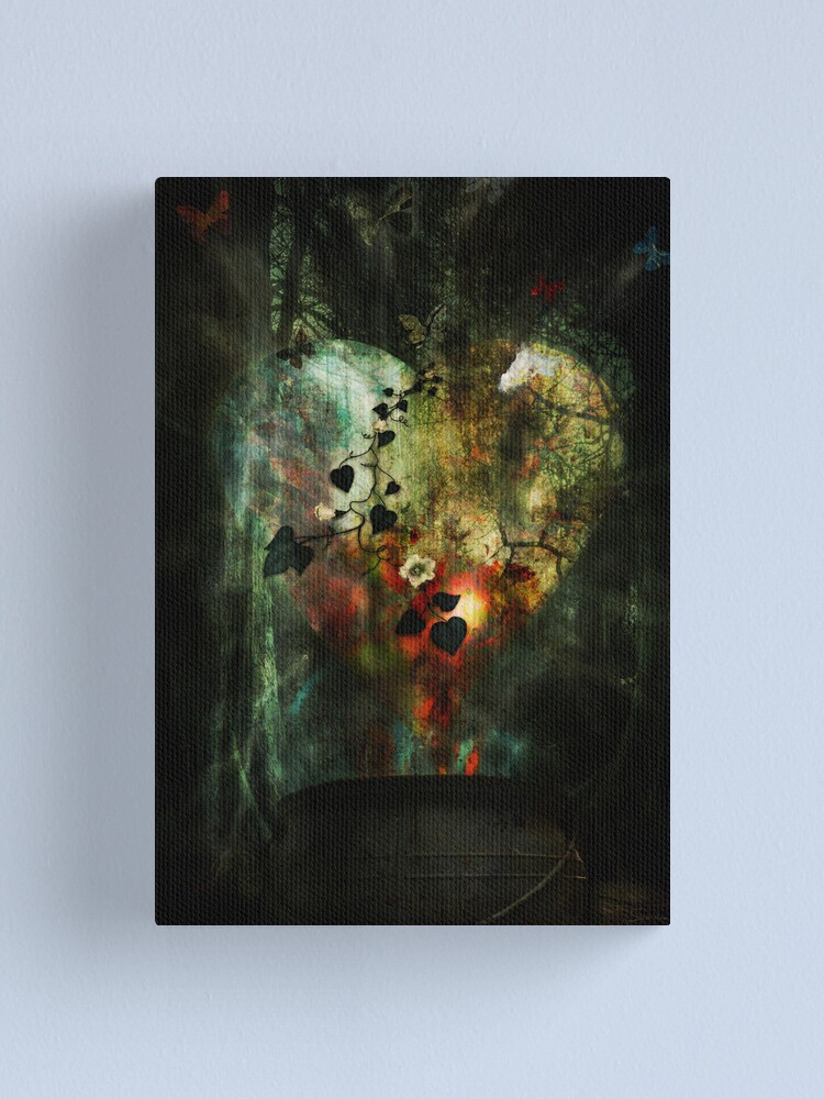 Alternate view of Heart of All Canvas Print
