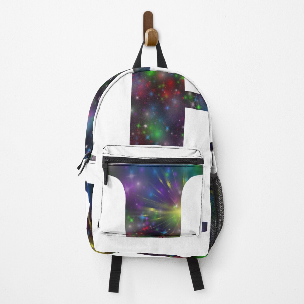 Galaxy - Letter H on a backpack