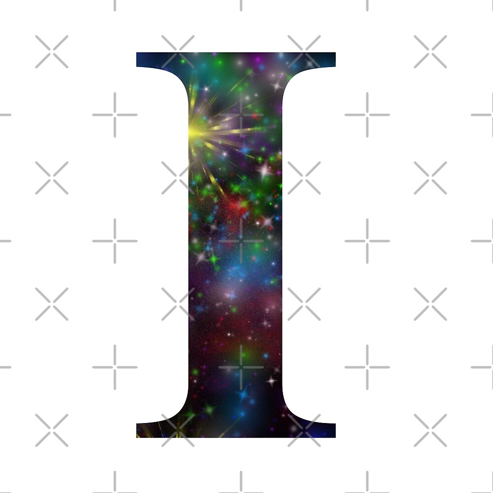 Galaxy - Letter I — Poster