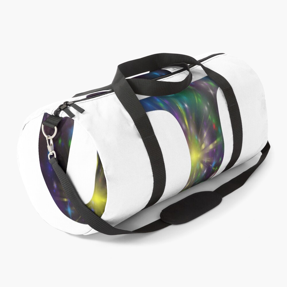 Galaxy - Letter J on a duffle bag