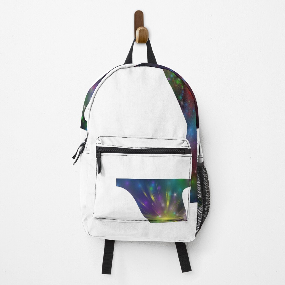 Galaxy - Letter Y on a backpack
