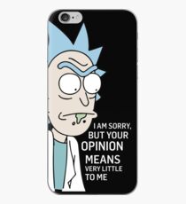 Rick - opinion iPhone Case