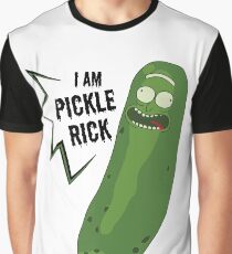 Camiseta gráfica i am pickle rick