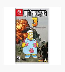 BIG CHUNGUS 3 Photographic Print