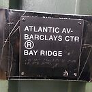 #Atlantic #Av #Barclays #CTR #R #Bay #Ridge #AtlanticAv #BarclaysCTR #BayRidge #text #dirty #display #old #colorimage #typescript #sign #nopeople by znamenski