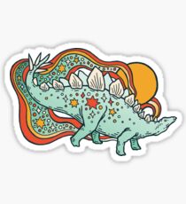 Star Stego | Retro Reptile Palette Sticker