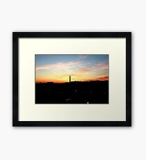 Washington Monument Framed Print