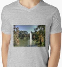 Camiseta de cuello en V Palacio de Cristal Lake