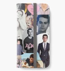 Dylan O'Brien Collage iPhone Flip-Case/Hülle/Klebefolie