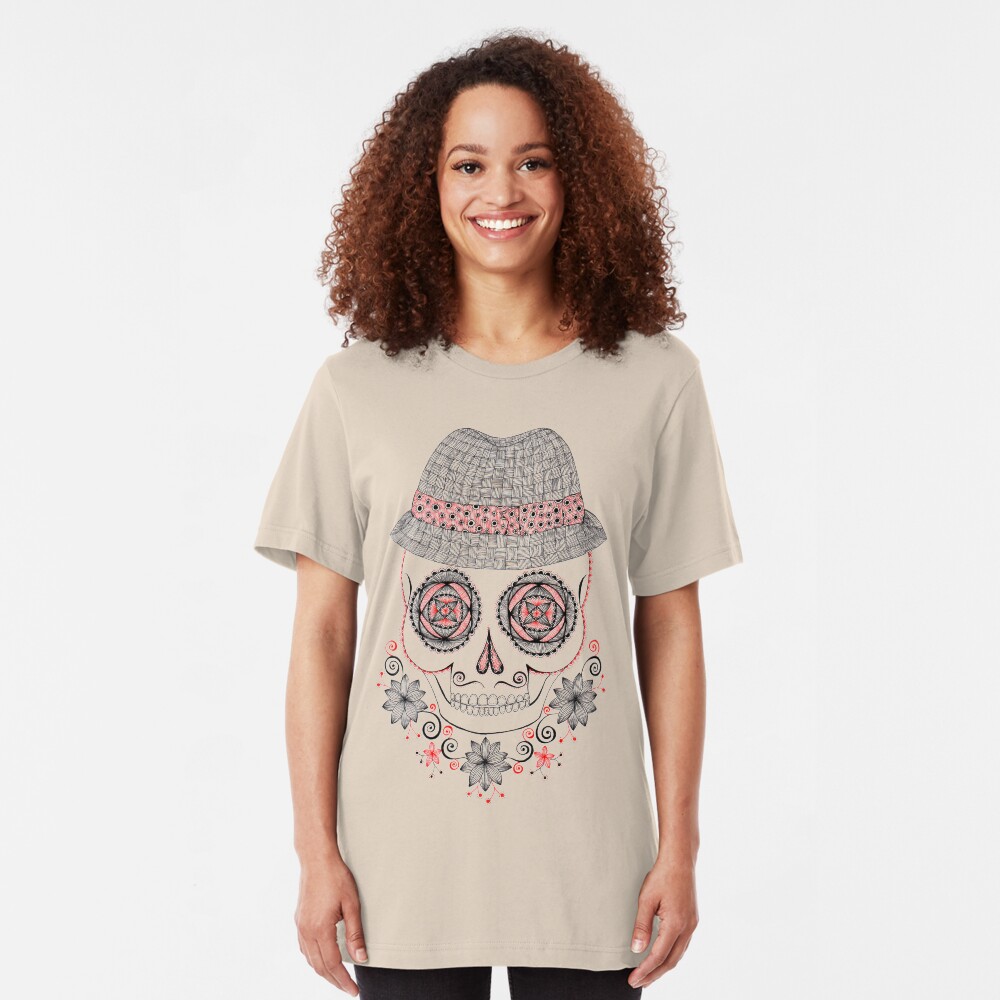 Dapper Skull Slim Fit T-Shirt