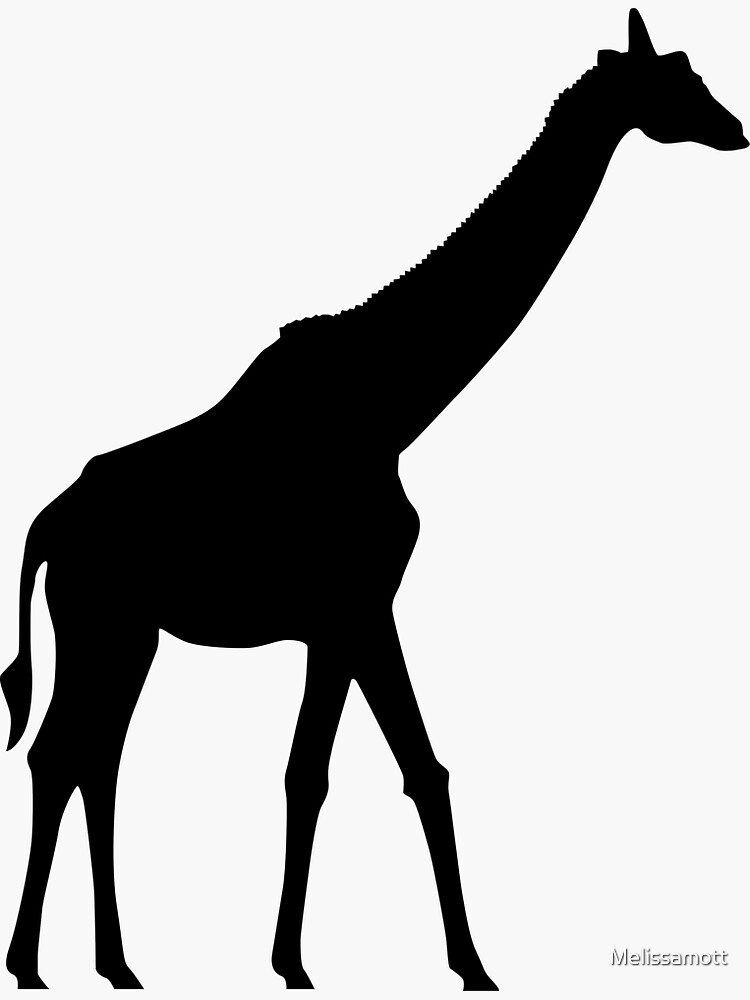 schwarz giraffe