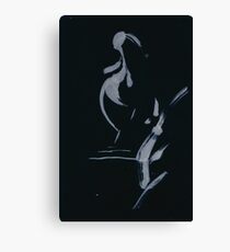 0216 - Brush and Ink - Tok Canvas Print