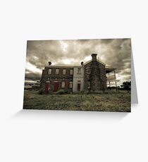 Abandoned Hospital Greeting Card