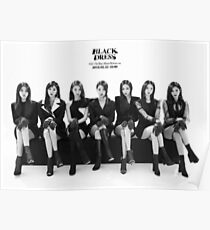 CLC-Schwarzes Kleid Poster