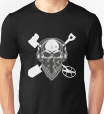 Probe - Skulls - Sondins, Probes, Metal Probe, Metal Detector, Skull, Totenkopp, metal detecting, metal detector Unisex T-Shirt