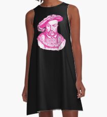 Pink Henry the Eighth VIII A-Line Dress