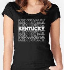 Kentucky Tailliertes Rundhals-Shirt