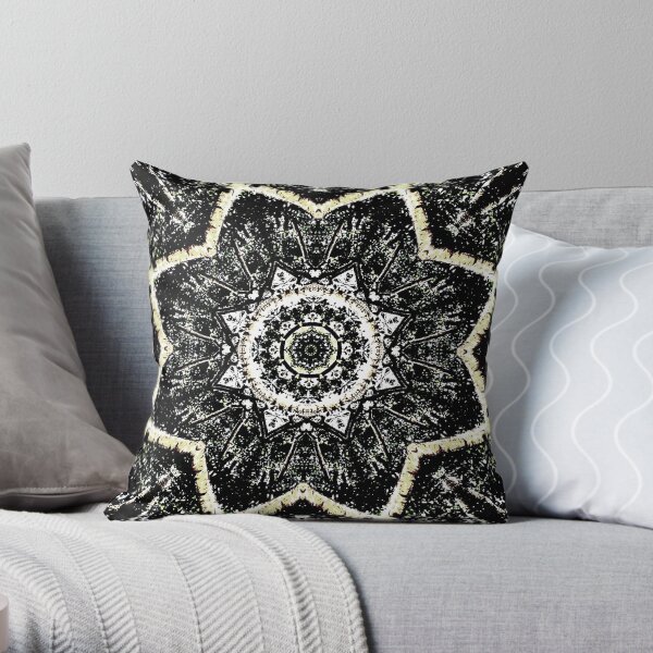 Kaleidoscope Gothic Throw Pillow