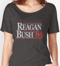 Vintage Reagan Bush 1984 T-Shirt Women's Relaxed Fit T-Shirt