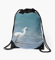 Testing the water Drawstring Bag
