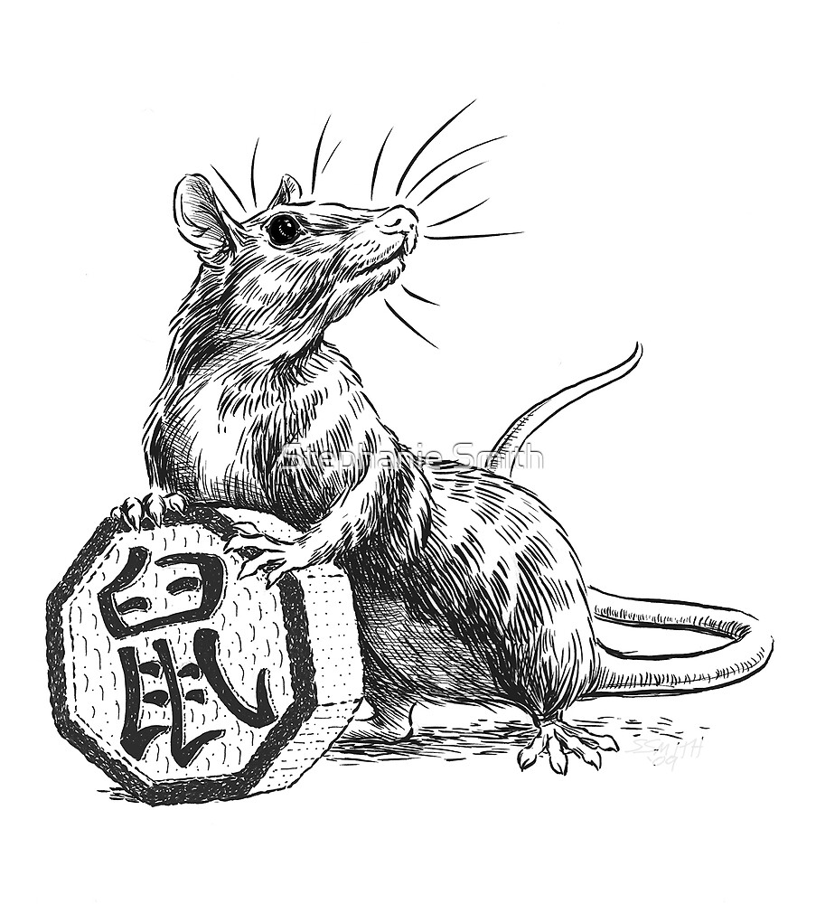 chinese-zodiac-the-rat-by-stephanie-smith-redbubble