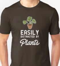 Easily Distracted By Plants Unisex T-Shirt
