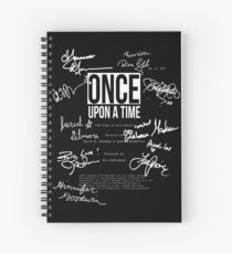OUAT script 620 (black) Spiral Notebook