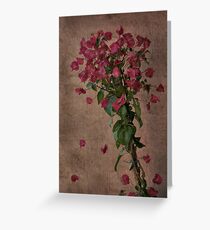 Falling Greeting Card